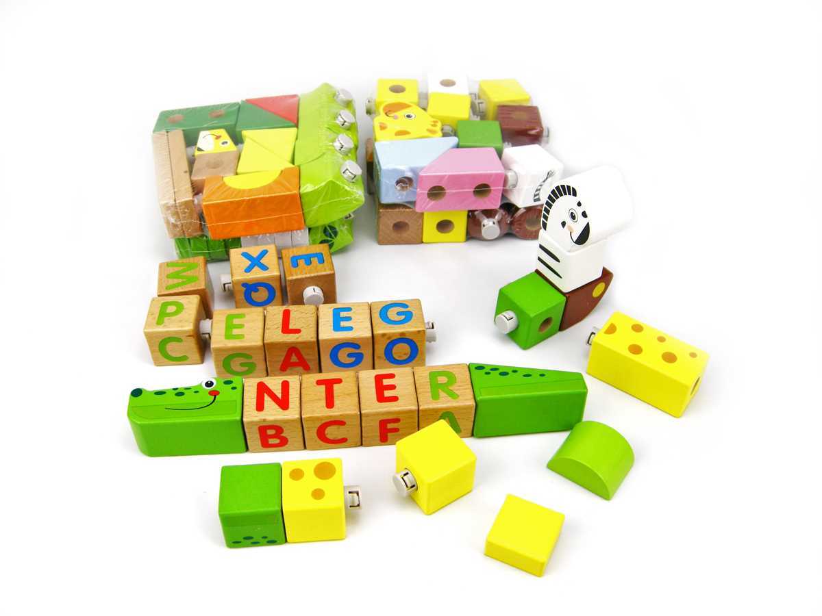 FOREST ANIMAL BLOCKS 80PCS