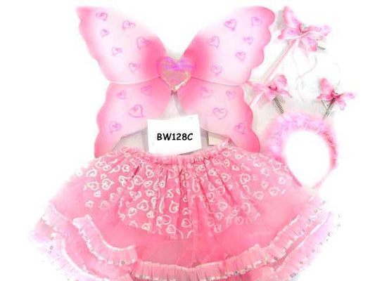 PINK HEART DRESS UP SET