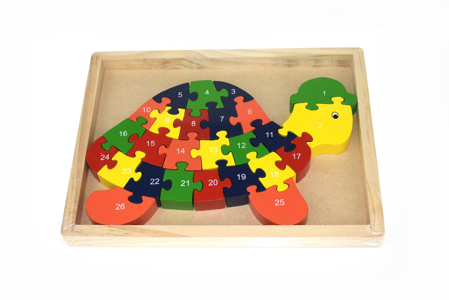 TURTLE JIGSAW IN TRAY 26PCS