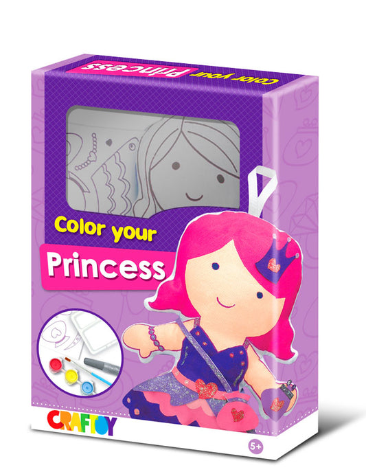 COLOR YOUR DOLL - PRINCESS