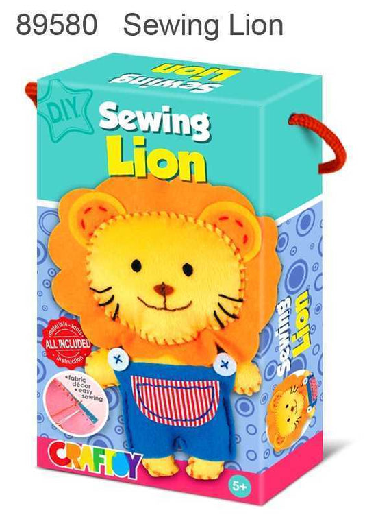 LION SEWING ANIMAL KIT