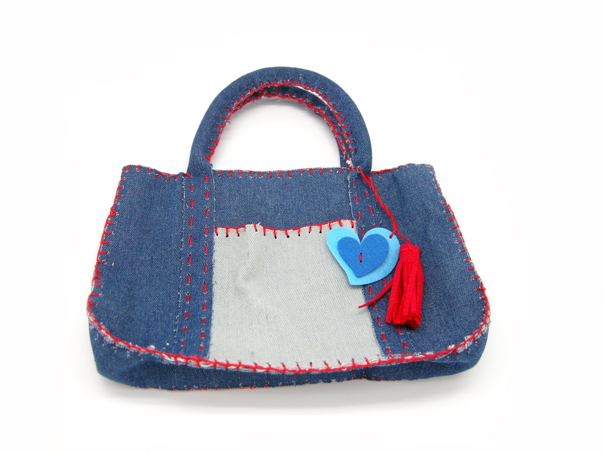 SEWING KIT- TRENDY DENIM BAG