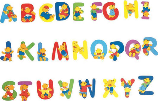 CREATE YOUR NAME BEAR LETTERS