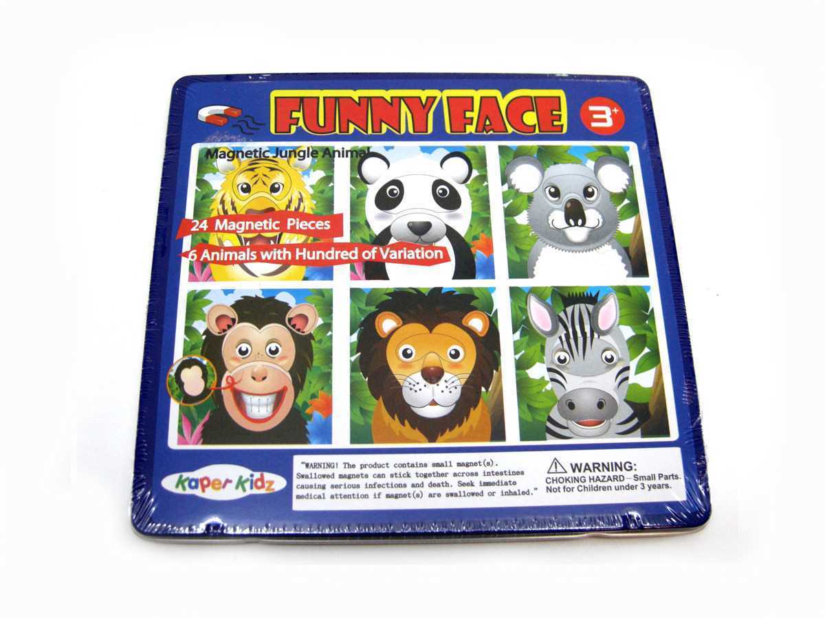 MAGNETIC FUNNY FACE JUNGLE AN