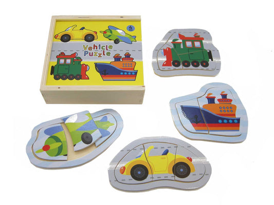 TRANSPORT PUZZLE BOX 4 IN 1