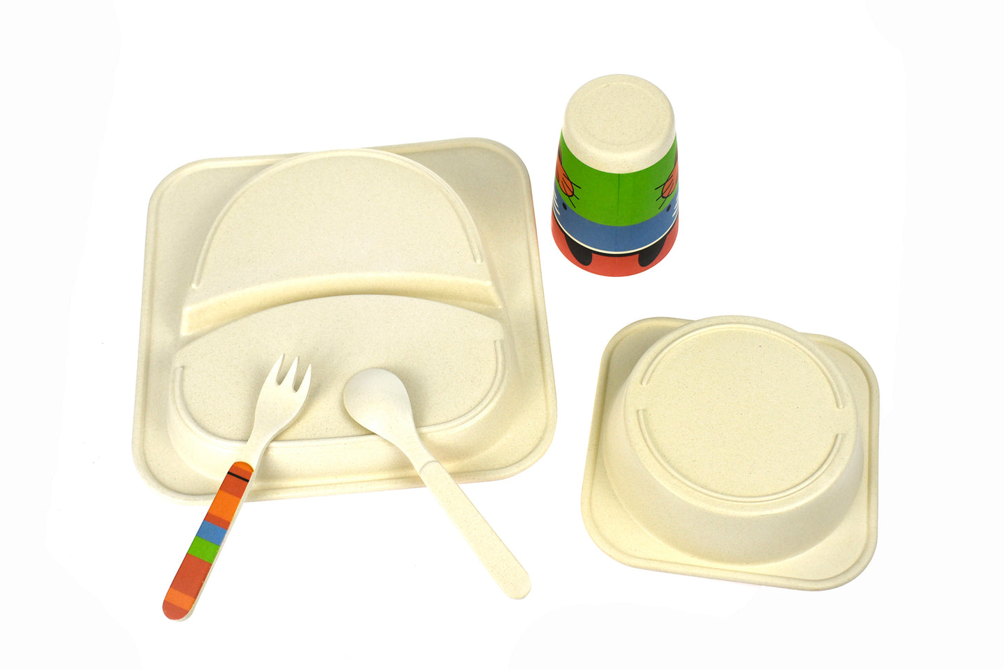 BAMBOOZOO DINNERWARE TIGER 5PC