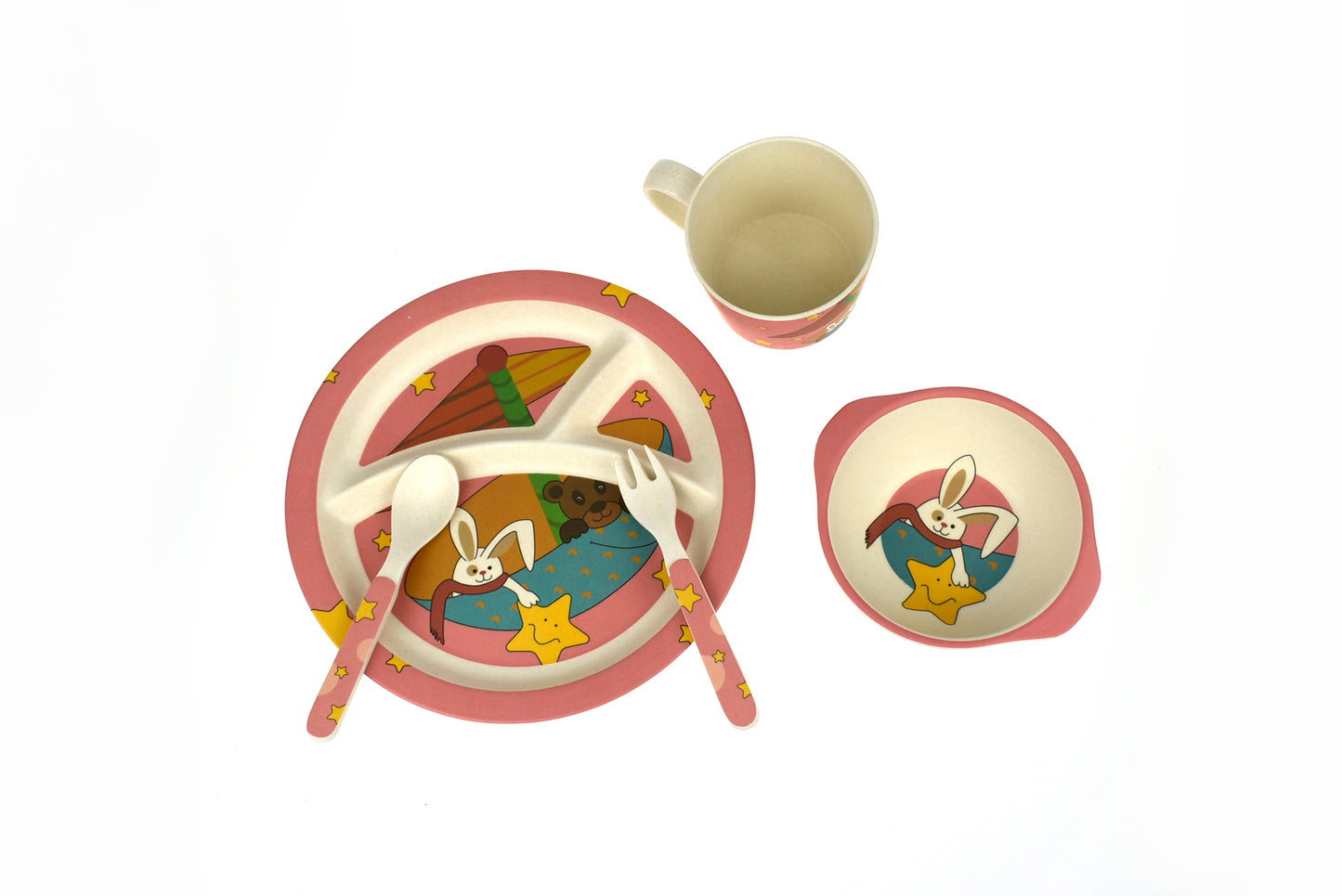 BAMBOOZOO DINNERWARESTARRABBIT