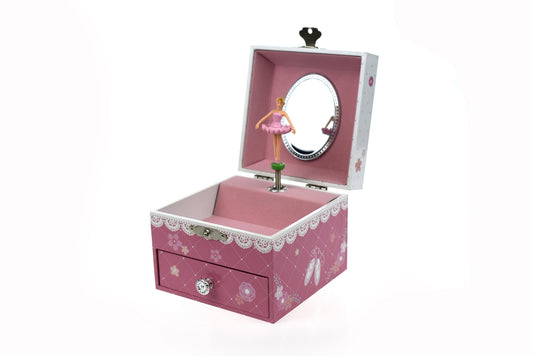 BALLERINA SQUARE MUSIC BOX