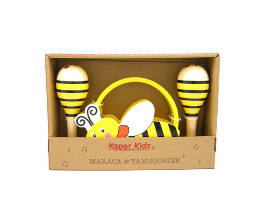 BEE MARACAS & TAMBORINE