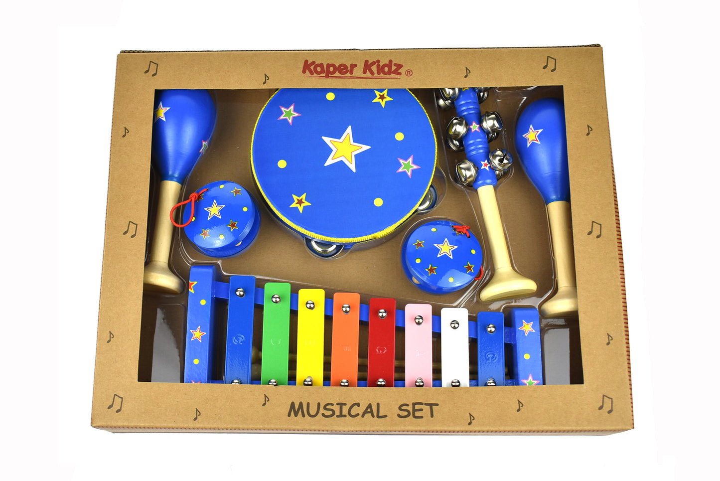 7 PCS STAR MUSICAL SET