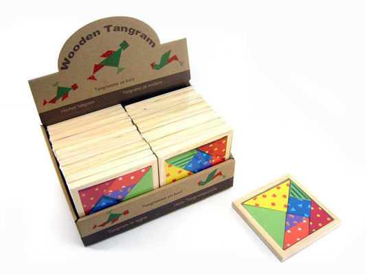 PATTERNED TANGRAM PUZZLE