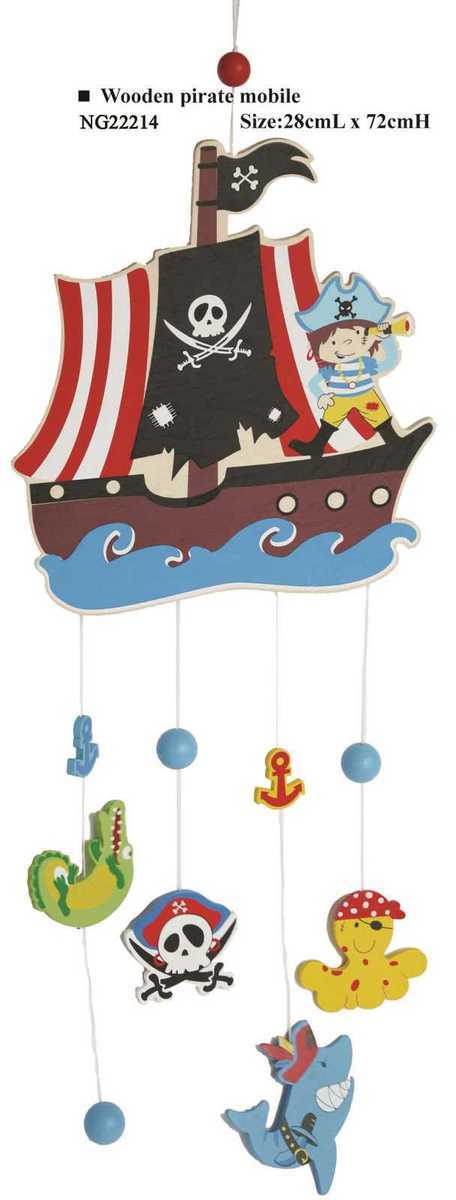 WOODEN PIRATE MOBILE