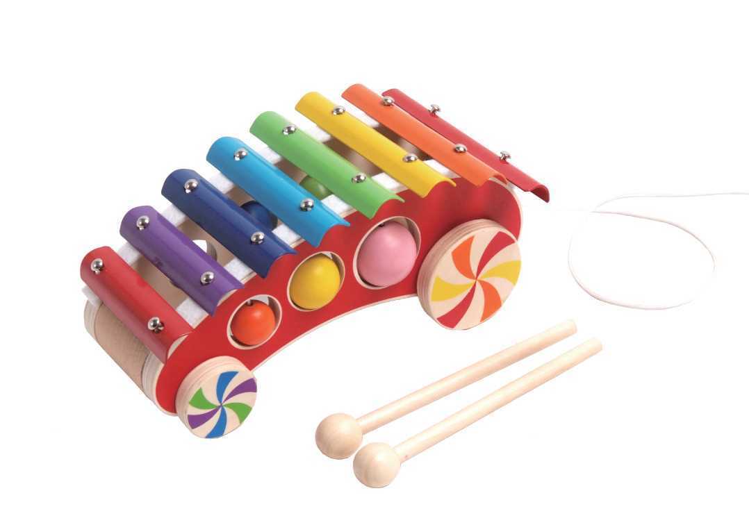 PULL A LONG XYLOPHONE