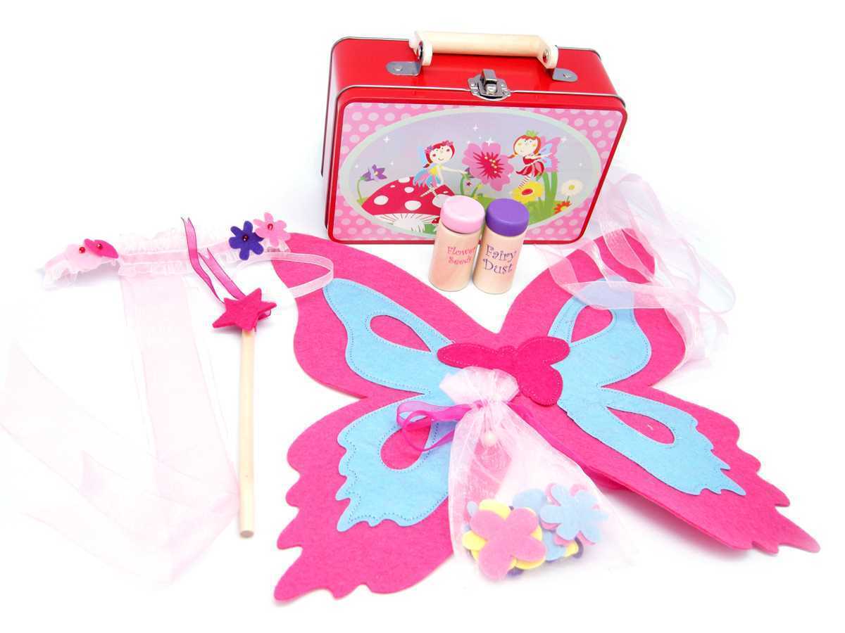 FAIRY PLAYSET IN TIN BOX