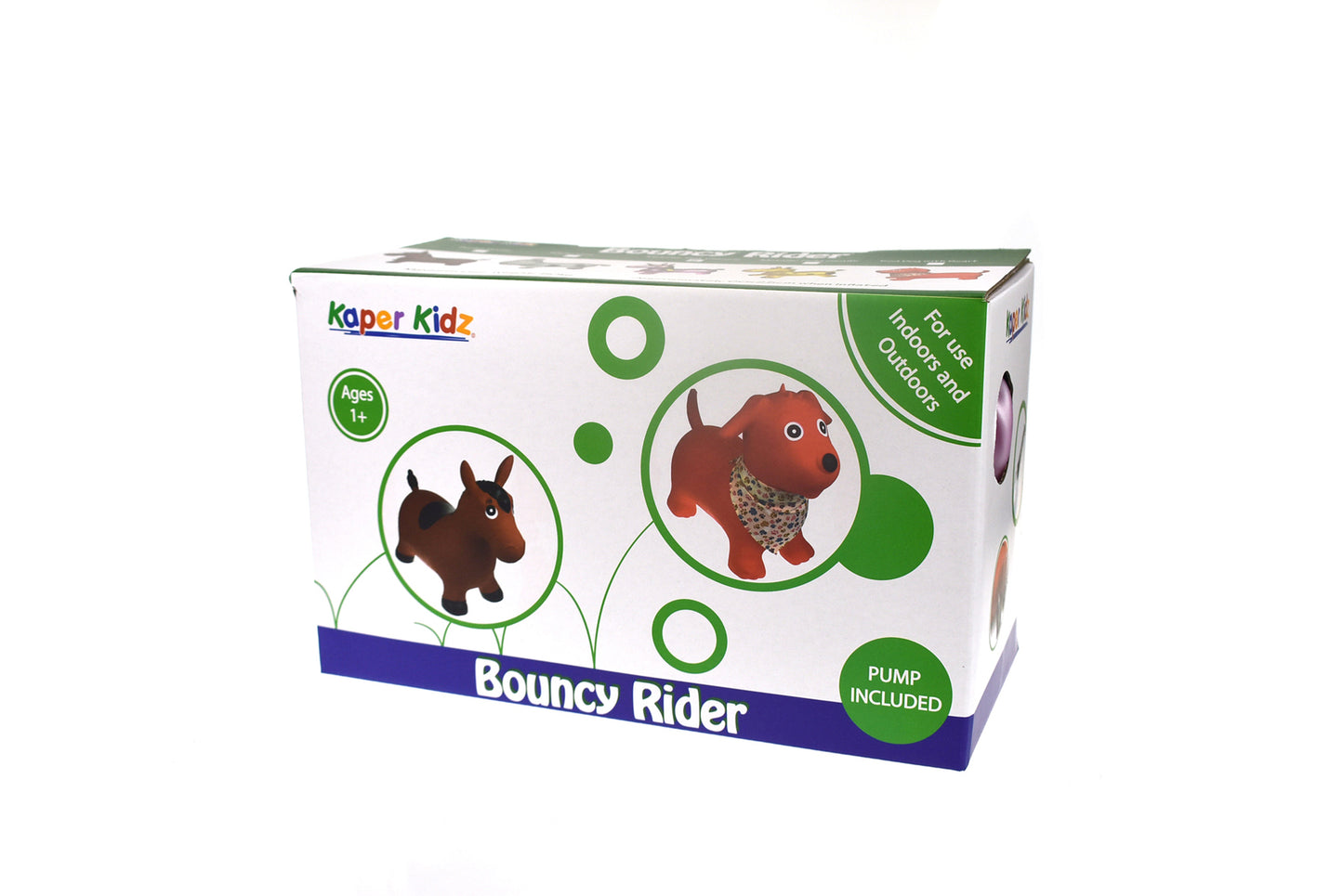 BOUNCY RIDER WHITE COW