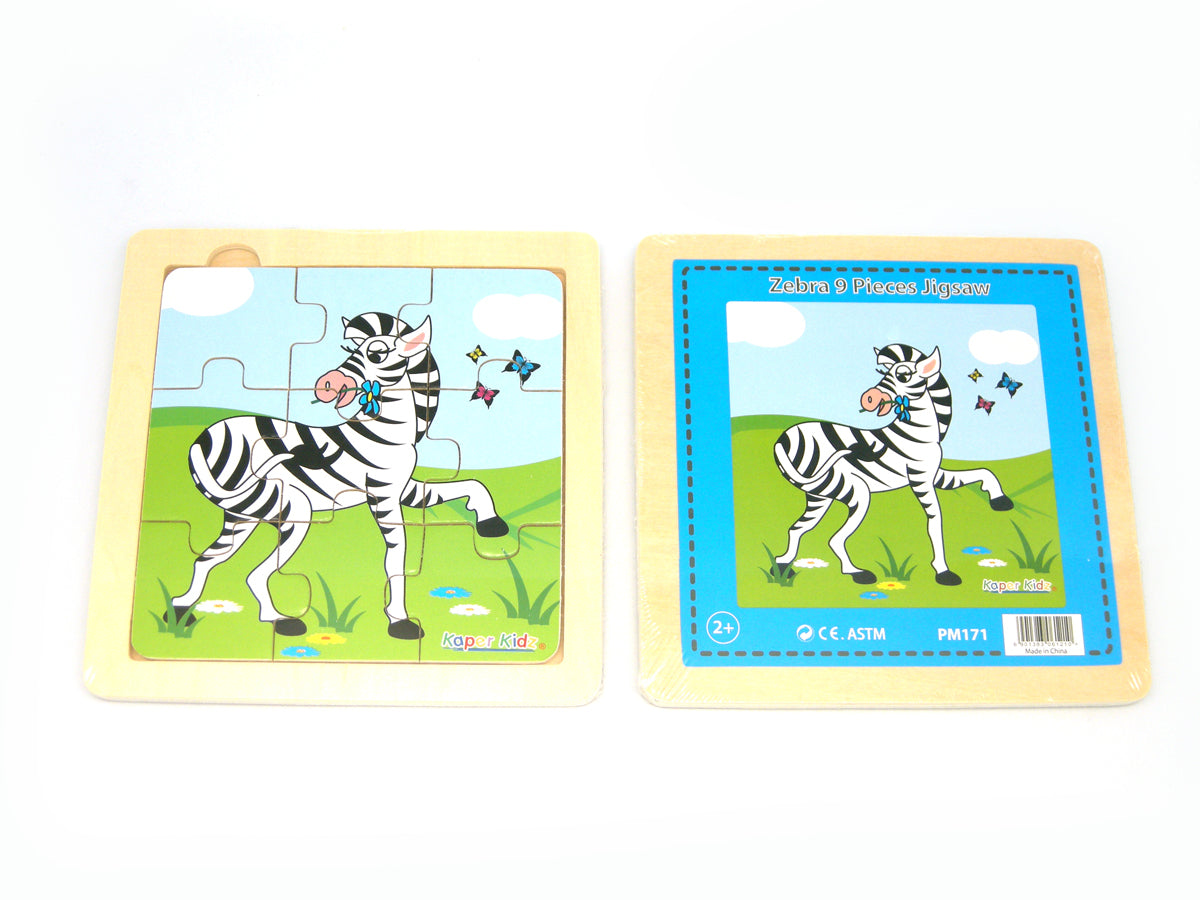 ZEBRA 9PCS JIGSAW