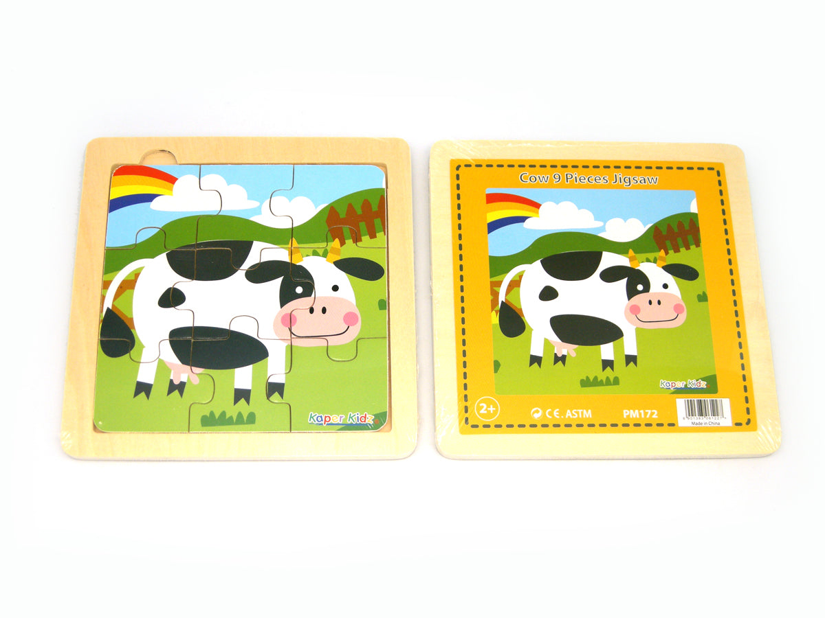 COW 9PCS JIGSAW