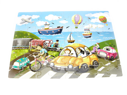 TRAFFIC 48PCS JIGSAW PUZZLE