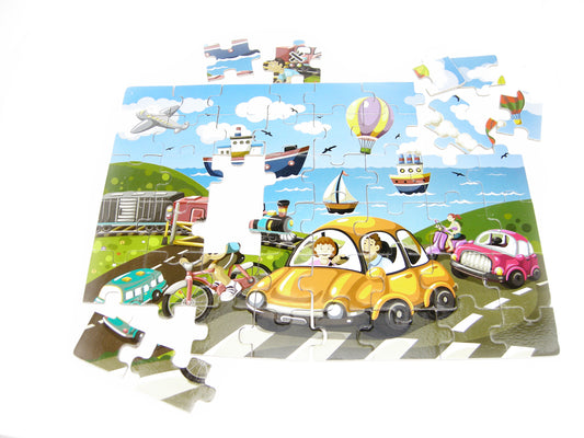 TRAFFIC 48PCS JIGSAW PUZZLE