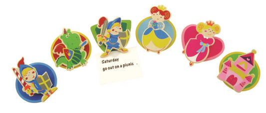 PRINCESS& KNIGHT MAGNETIC CLIP