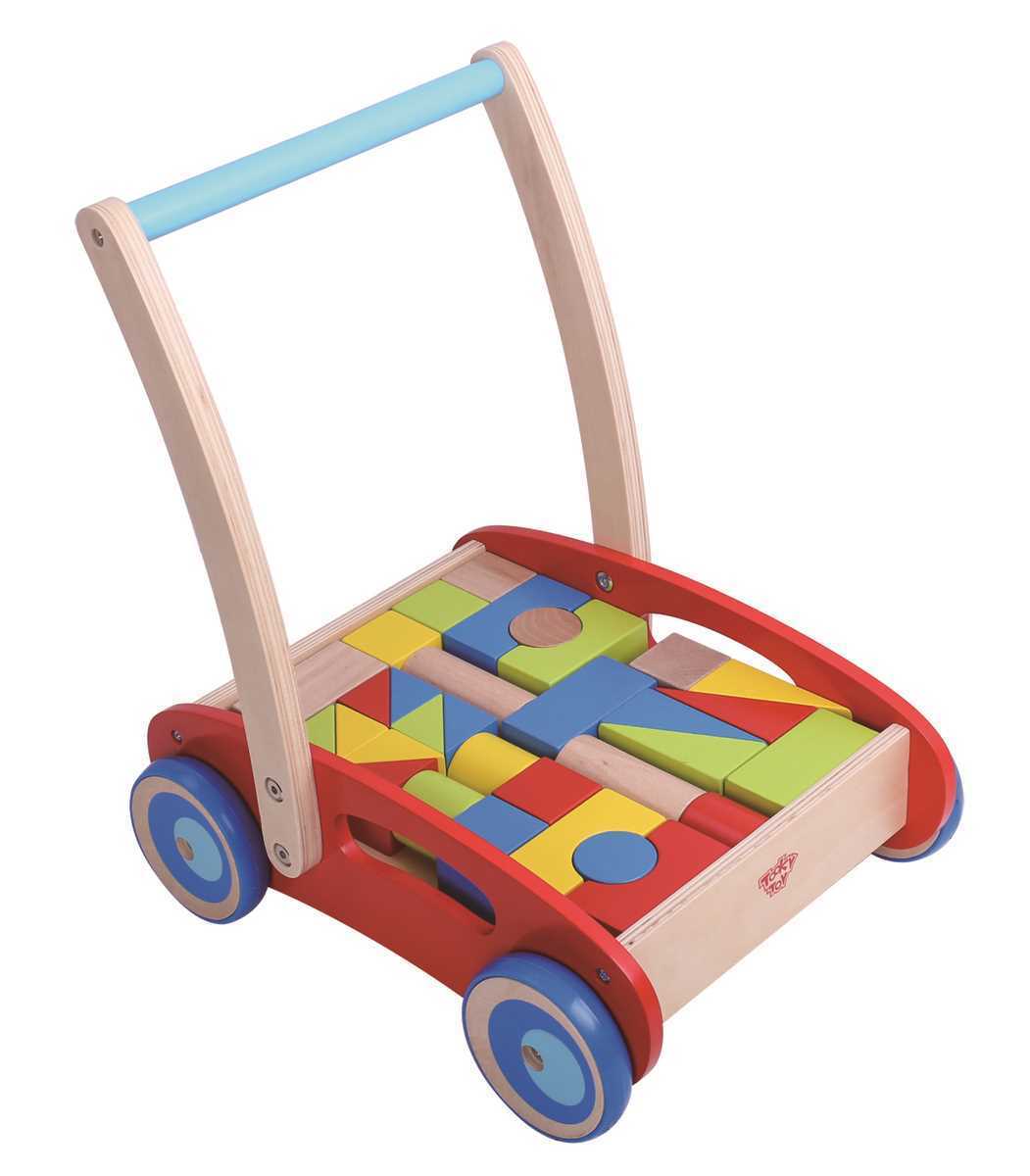 BABY WALKER W BLOCKS