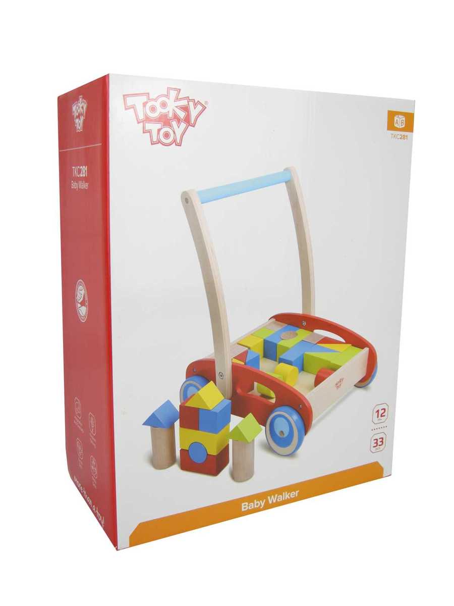 BABY WALKER W BLOCKS