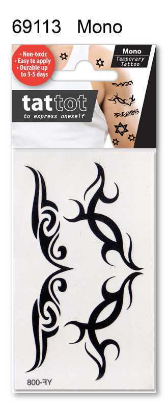 TATTOO MINI DECORATIVE BLACK