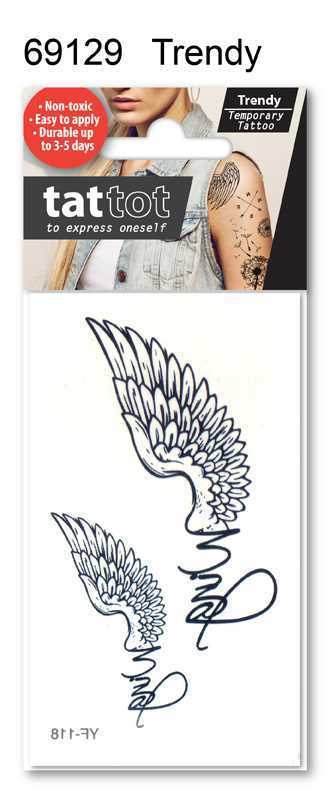 TATTOO MINI WING - BLUE COLOR