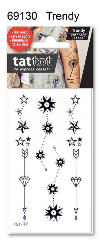 TATTOO MINI STAR ARROW COLOR