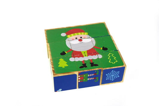 CHRISTMAS 9PCS BLOCK PUZZLE