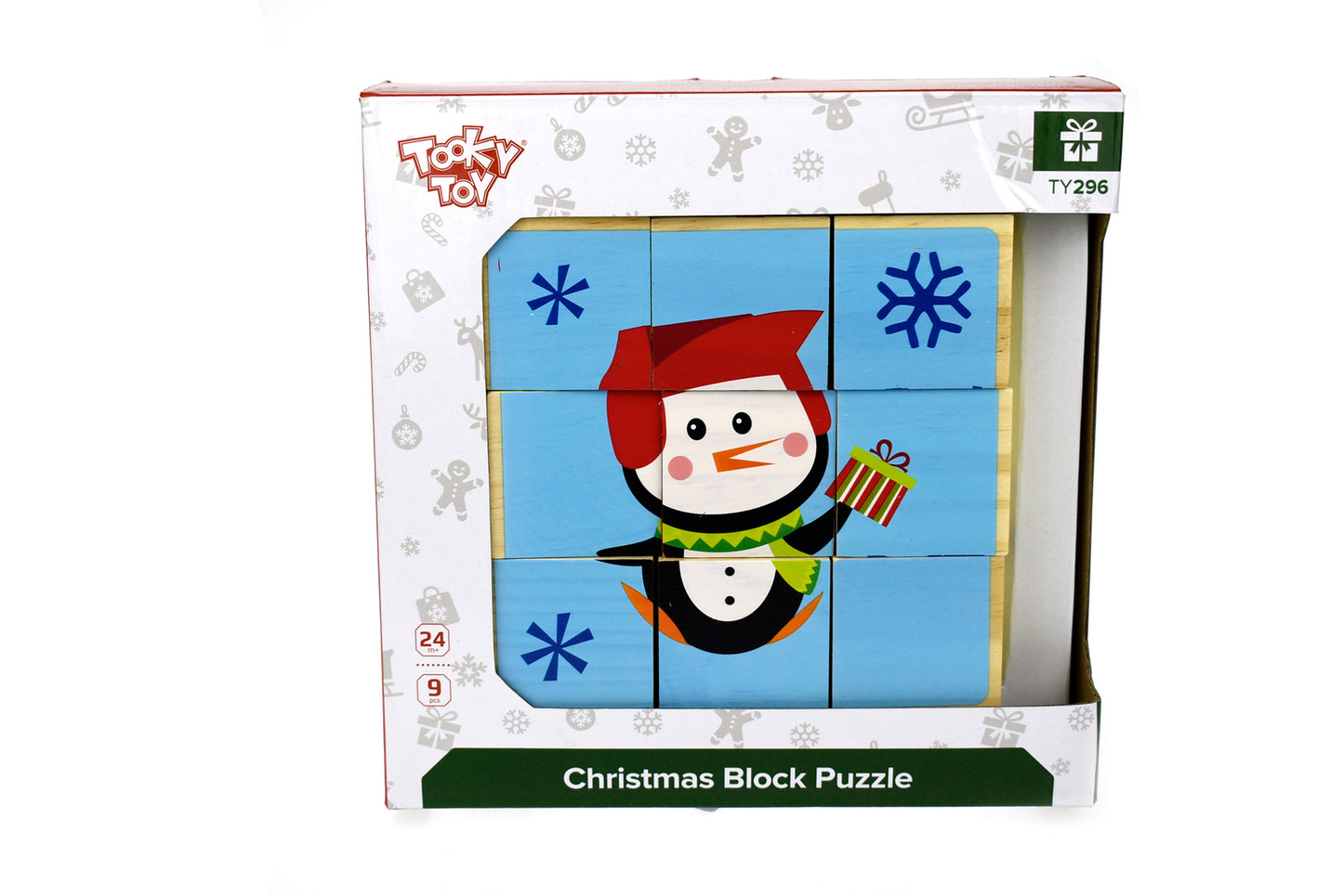 CHRISTMAS 9PCS BLOCK PUZZLE