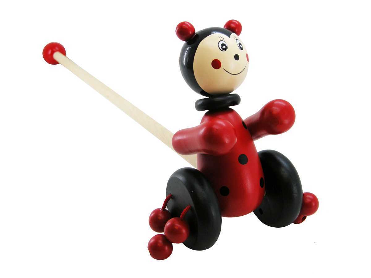 PUSH-A-LONG LADYBIRD