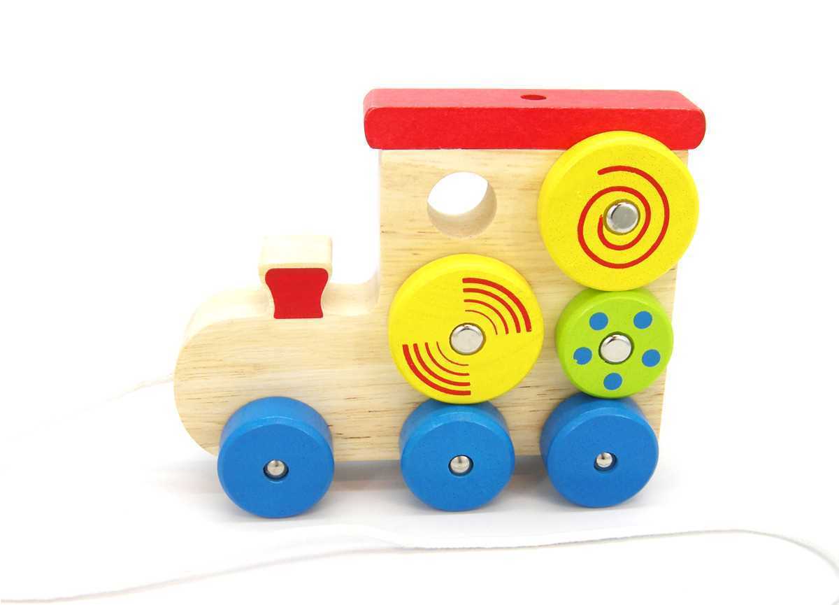 PULL-A-L SPIN PATTERN TRAIN