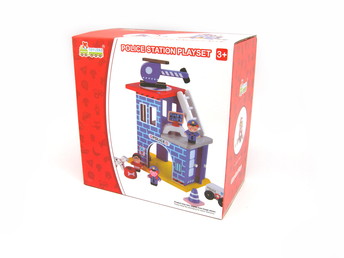 POLICE STATION PLAYSET