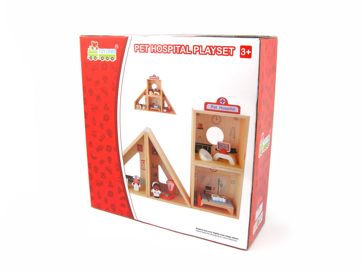 PET HOSPITAL PLAYSET