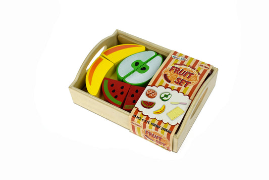 WOODEN FOOD TRAY - FRUIT