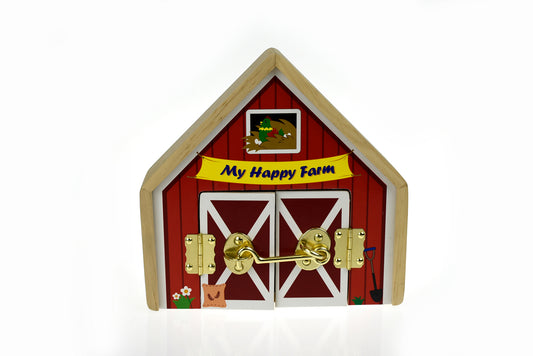 METAL LATCH PLAYSET - FARM