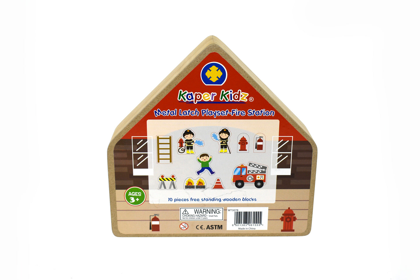 METALLATCH PLAYSET-FIRESTATION