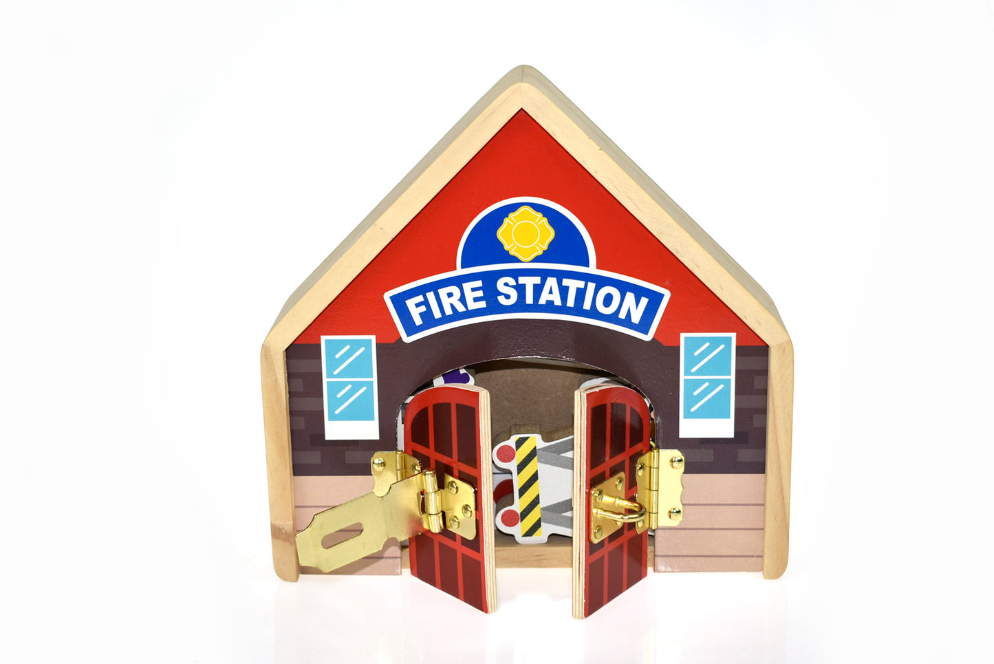 METALLATCH PLAYSET-FIRESTATION