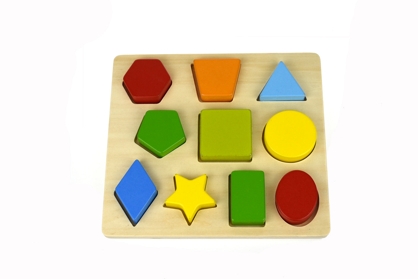 10PCS SHAPE PUZZLE