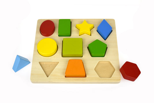 10PCS SHAPE PUZZLE