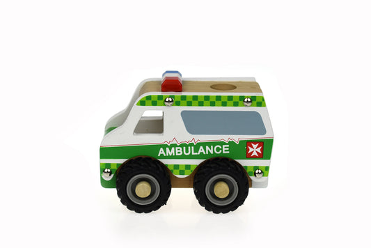 KD WOODEN AMBULANCE