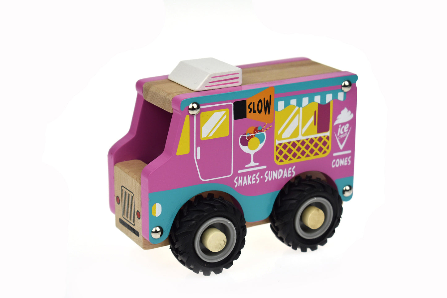 KD WOODEN ICE CREAM TRUCK