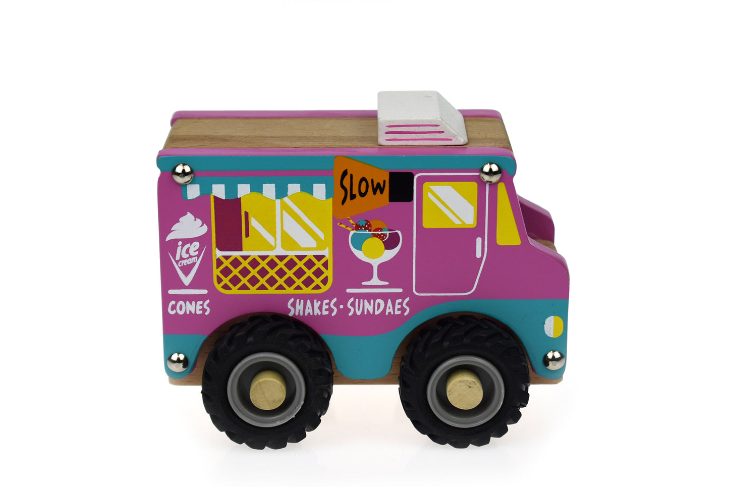 KD WOODEN ICE CREAM TRUCK