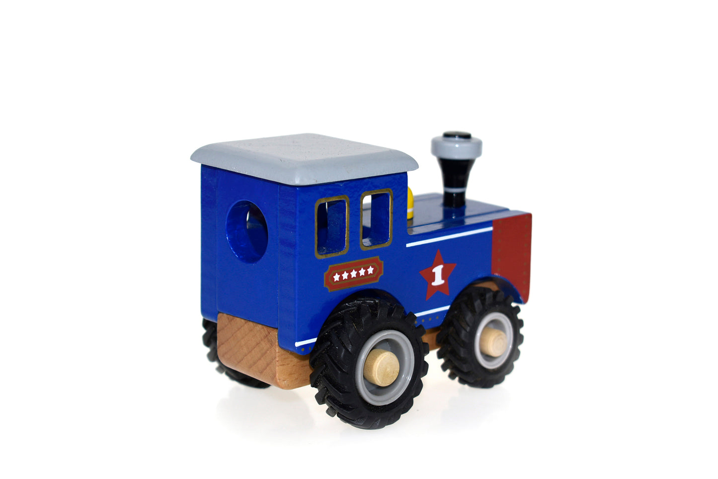 KD WOODEN TRAIN ENGINE